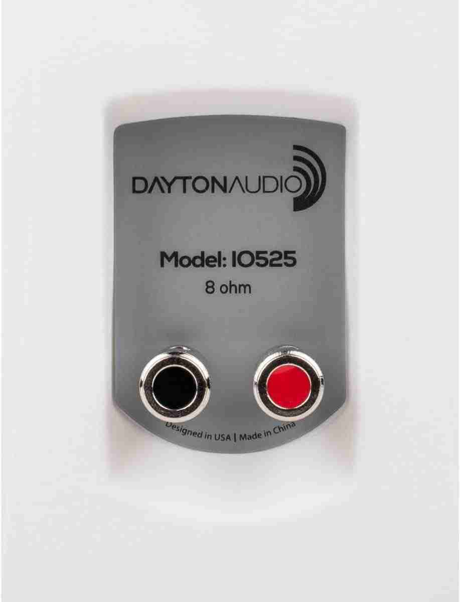 Dayton Audio IO525W 5-1/4" 2-Way Indoor/Outdoor Speaker Pair White - Image 3